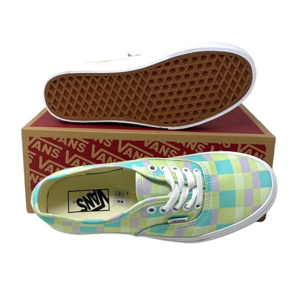 VANS Authentic Platform Shoes Pastel Picnic Canvas Multi Women Size VN0A5KXXPP5 - Picture 5 of 12